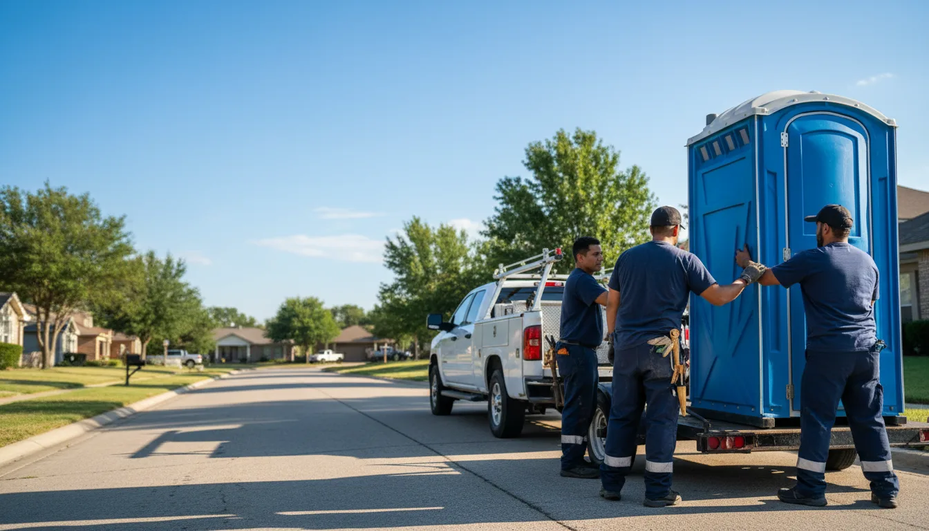 Portable Toilet Rental in Tracys Landing, MD near me
